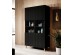 PAFOS Standing bookcase black/black DIOMMI CAMA-PAFOS-REGAL-CZ/CZ PAFOS Standing bookcase black/black DIOMMI CAMA-PAFOS-REGAL-CZ/CZ
