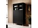 PAFOS Standing bookcase black/black DIOMMI CAMA-PAFOS-REGAL-CZ/CZ PAFOS Standing bookcase black/black DIOMMI CAMA-PAFOS-REGAL-CZ/CZ