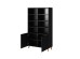 PAFOS Standing bookcase black/black DIOMMI CAMA-PAFOS-REGAL-CZ/CZ PAFOS Standing bookcase black/black DIOMMI CAMA-PAFOS-REGAL-CZ/CZ