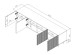 PAFOS TV stand 200/4D DIOMMI CAMA-PAFOS-RTV-200-BI/BI