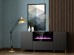 PAFOS EF TV stand 180 black/black with black legs DIOMMI CAMA-PAFOS-RTV-EF-CZ/CZ PAFOS EF TV stand 180 black/black with black legs DIOMMI CAMA-PAFOS-RTV-EF-CZ/CZ