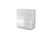 chest of drwewr KOM4S  REJA white gloss/white gloss DIOMMI CAMA-REJA-KOM4S-BI/BI