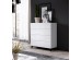 chest of drwewr KOM4S  REJA white gloss/white gloss DIOMMI CAMA-REJA-KOM4S-BI/BI