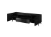 TV stand REJA black gloss/black gloss DIOMMI CAMA-REJA-RTV-CZ/CZ