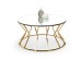AFINA, coffee table, mirror / gold DIOMMI V-CH-AFINA-LAW