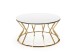 AFINA, coffee table, mirror / gold DIOMMI V-CH-AFINA-LAW