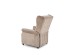 AGUSTIN recliner with massage function, color: beige DIOMMI V-CH-AGUSTIN_M-FOT-BEŻOWY