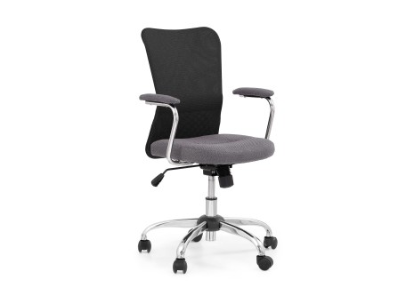 ANDY chair color: grey/black DIOMMI V-CH-ANDY-FOT-CZARNY