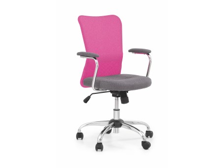 ANDY chair color: grey/pink DIOMMI V-CH-ANDY-FOT-RÓŻOWY