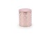 AQUA pouffe color: light pink, silver DIOMMI V-CH-AQUA-PUFA-J.RÓŻOWY