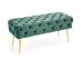 ATHENA bench color: dark green / gold DIOMMI V-CH-ATHENA-C.ZIELONY