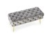 ATHENA bench color: grey / gold DIOMMI V-CH-ATHENA-POPIEL