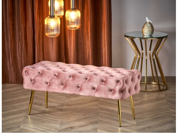 ATHENA bench color: pink / gold DIOMMI V-CH-ATHENA-RÓŻOWY