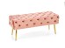 ATHENA bench color: pink / gold DIOMMI V-CH-ATHENA-RÓŻOWY