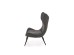ATLANTIS leisure armchair dark grey/ black DIOMMI V-CH-ATLANTIS-FOT