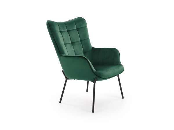 CASTEL l. chair dark green DIOMMI V-CH-CASTEL-FOT-C.ZIELONY