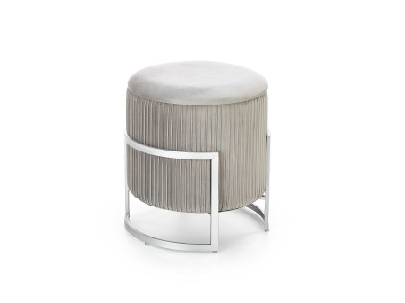 CRICKET pouffe color: light grey DIOMMI V-CH-CRICKET-PUFA-J.POPIEL