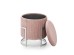CRICKET pouffe color: light pink DIOMMI V-CH-CRICKET-PUFA-J.RÓŻ