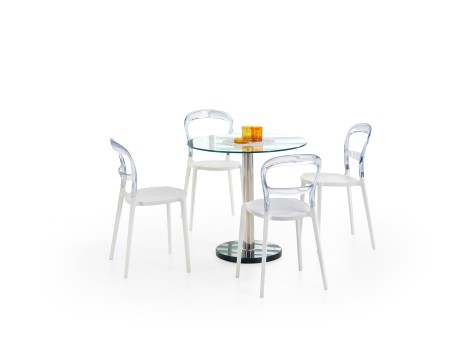 CYRYL table color: transparent DIOMMI V-CH-CYRYL-ST