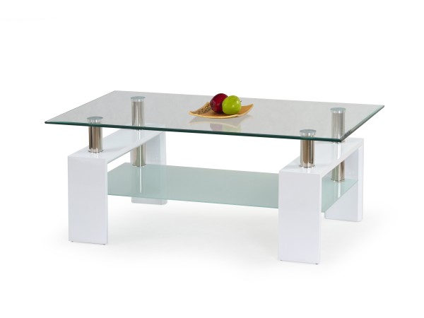 DIANA H coffee table color: white DIOMMI V-CH-DIANA_H-LAW-BIAŁY-LAKIER