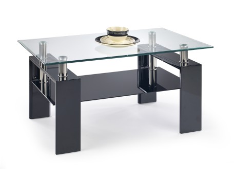 DIANA H coffee table color: black DIOMMI V-CH-DIANA_H-LAW-CZARNY-LAKIER