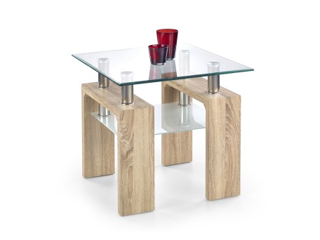 DIANA H KWADRAT coffee table color: sonoma oak DIOMMI V-CH-DIANA_KWADRAT_H-LAW-SONOMA