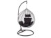 EGGY garden chair black / grey DIOMMI V-CH-EGGY-FOT