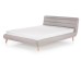 ELANDA 160 bed, color: light grey DIOMMI V-CH-ELANDA_160-LOZ-J.POPIEL