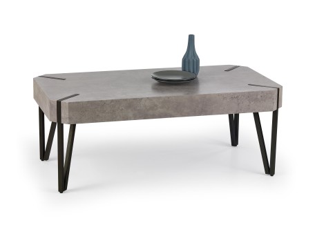 EMILY c.table, color: concrete / black DIOMMI V-CH-EMILY-LAW-BETON