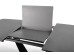 FANGOR extension table, color: top - dark grey, legs - black DIOMMI V-CH-FANGOR-ST