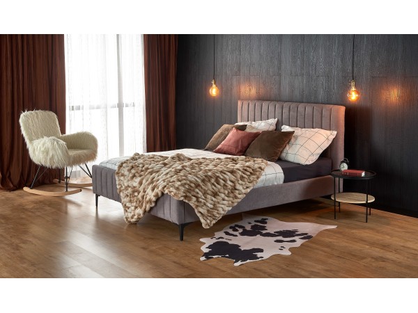 FRANCESCA 160, bed, light gray DIOMMI V-CH-FRANCESCA_160-LOZ