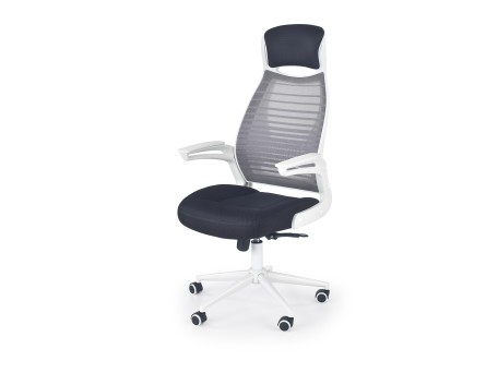 FRANKLIN office chair, color: black / white / grey DIOMMI V-CH-FRANKLIN-FOT