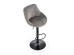 H101 bar stool grey DIOMMI V-CH-H/101-POPIELATY
