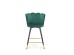 H106 bar stool, color: dark green DIOMMI V-CH-H/106-C.ZIELONY