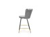H106 bar stool, color: grey DIOMMI V-CH-H/106-POPIELATY