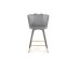 H106 bar stool, color: grey DIOMMI V-CH-H/106-POPIELATY