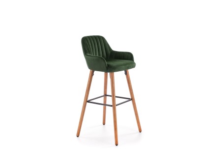 H93 bar stool, color: dark green DIOMMI V-CH-H/93-C.ZIELONY
