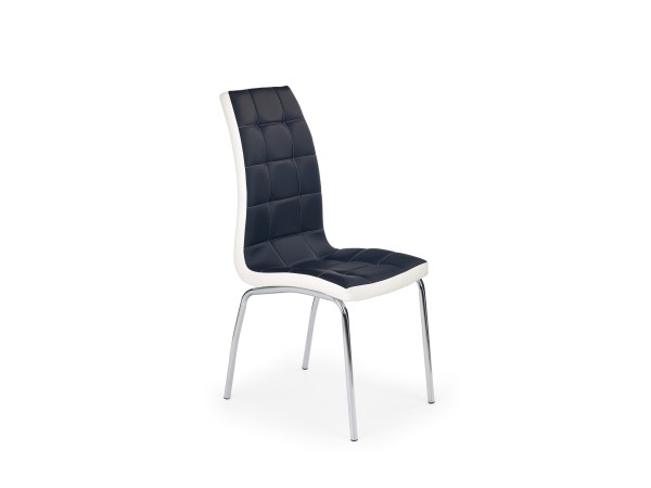 K186 chair color: black/white DIOMMI V-CH-K/186-KR-CZARNY