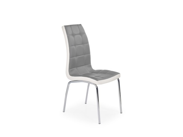 K186 chair color: grey/white DIOMMI V-CH-K/186-KR-POPIEL