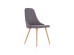 K285 chair, color: dark grey DIOMMI V-CH-K/285-KR-C.POPIEL