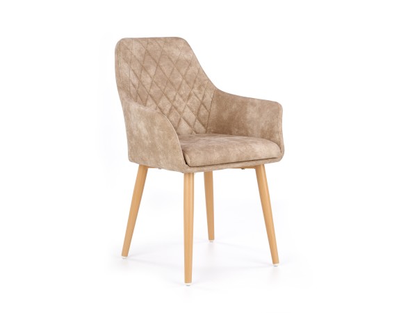 K287 chair, color: beige DIOMMI V-CH-K/287-KR-BEŻOWY
