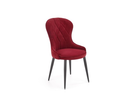 K366 chair, color: dark red DIOMMI V-CH-K/366-KR-BORDOWY