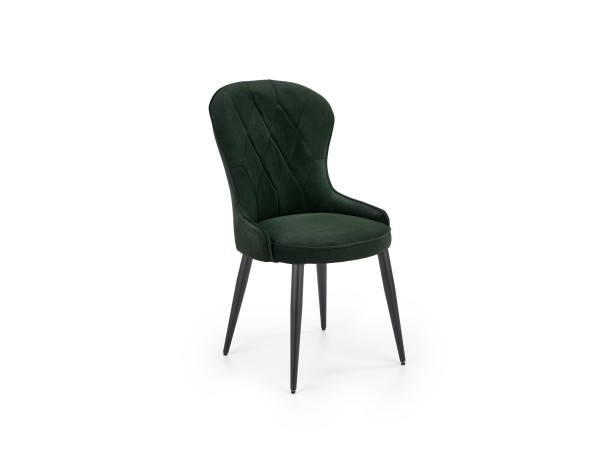 K366 chair, color: dark green DIOMMI V-CH-K/366-KR-C.ZIELONY