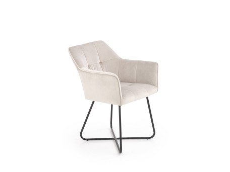 K377 chair, color: beige DIOMMI V-CH-K/377-KR-BEŻOWY