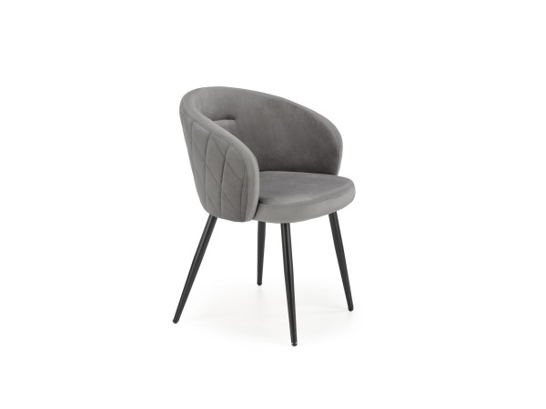 K430 chair color: grey DIOMMI V-CH-K/430-KR-POPIELATY