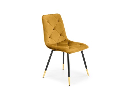 K438 chair color: mustard DIOMMI V-CH-K/438-KR-MUSZTARDOWY