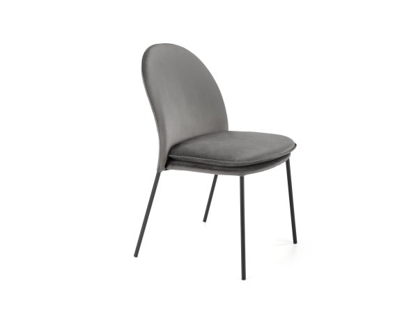 K443 chair color: grey DIOMMI V-CH-K/443-KR-POPIELATY