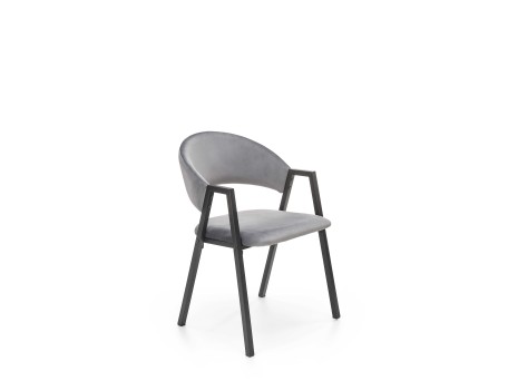 K473 chair grey DIOMMI V-CH-K/473-KR-POPIEL