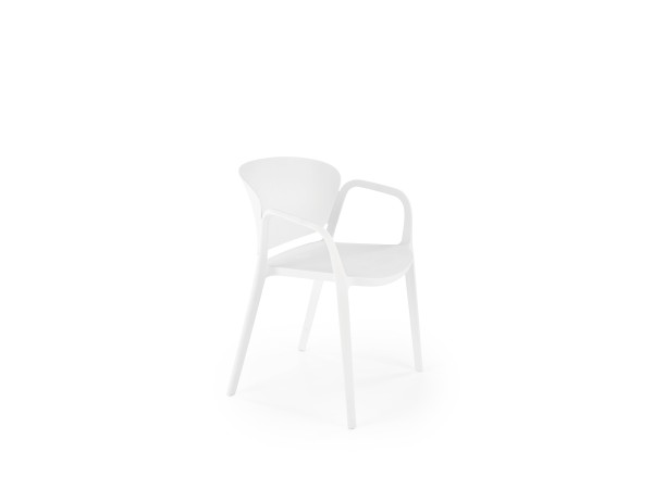 K491 plastic chair white DIOMMI V-CH-K/491-KR-BIAŁY