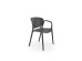 K491 plastic chair black DIOMMI V-CH-K/491-KR-CZARNY